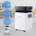 70/90 Pint Dehumidifier with Continuous and Auto Modes product image