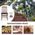 Folding Dining Chairs with PVC Padded Seat (Set of 2) product image