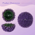 17.5-Inch Faux Decorative Artificial Plant Topiary Balls (Set of 2) product image