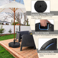22-Inch Fillable Heavy-Duty Round Patio Umbrella Base Stand product image