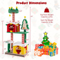 Christmas Cat Tree Tower for Indoor Cats with Scratching Posts & Carpet product image