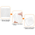 25-Piece Clear Plastic Drawer Organizers product image
