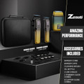 Professional Barber Hair Clippers Trimmer Shaver Set for Men,Cordless Hair Cutting Kit & Zero Gap T-Blade Trimmer product image