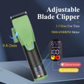 Professional Hair Clippers for Men, Barber Clippers and Trimmer Set with Cordless Electric Razor and LCD Display(Green) product image
