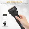 Hair Clippers for Men Professional Barber Trimmer Set Electric Cordless Foil Shavers Razor Cutting Grooming Kit(Black) product image