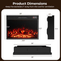 23" Electric Fireplace Insert with Remote Control  product image