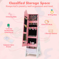 Princess Vanity Dressing Table and Chair Set with Jewelry Cabinet product image