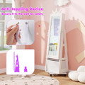 2-in-1 Kids' Play Jewelry Armoire with Full Length Mirror & Drawers product image