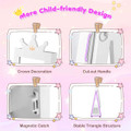 2-in-1 Kids' Play Jewelry Armoire with Full Length Mirror & Drawers product image