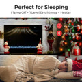 23" Infrared Quartz Electric Fireplace Insert with Remote Control product image
