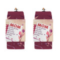 Greeting Card with Fun Crew Length Novelty Socks (2-Pack) product image