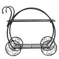 Heavy-Duty Metal Flower Cart Plant Stand product image
