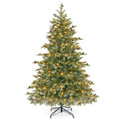 6/7/8 ft Artificial Christmas Tree with LED Lights product image