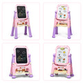 Height Adjustable Kids' Magnetic Double Sided Easel  product image