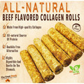6-Inch Beef Crunchy Rolls Dog Treats by The Treat Shack product image