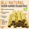 6-Inch Chicken Crunchy Rolls Dog Treats by The Treat Shack product image
