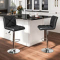 PU Leather Upholstered Bar Stools (Set of 2) product image