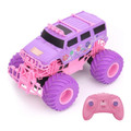 2.4G Electric Remote Control Hummer Car, RC Off-Road Vehicle RC Racing Pink/Purple Crawler Car Toy, Birthday Christmas Gift for Children product image