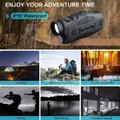 1080P Monocular Infrared Night Vision Day Night Use Device 5x Digital HD Zoom 300m Full Dark View Distance Hunting Telescope product image