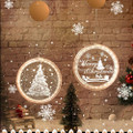 3D Large Christmas LED Hanging Ornaments (Set of 3) product image