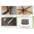 11.5 x 11.5-Foot Pop-up Gazebo with Mesh Netting Walls  product image