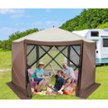 11.5 x 11.5-Foot Pop-up Gazebo with Mesh Netting Walls  product image