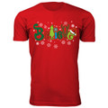Men's Christmas Spirit Crew Neck T-Shirts product image