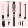 5-in-1 Curling Iron Wand Hair Curler product image