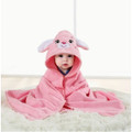 Absorbent Animal-Hooded Baby Bath Towel product image