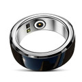 Smart Ring Fitness Tracker with Charging Case,Wearable Smart Tracker Rate Monitor Sleep Recorder for Men Women(8#-Black) product image