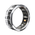Smart Ring Fitness Tracker Rate Monitor Sleep Recorder Activity Reminder with Charging Case,IP68 Waterproof(9#) product image