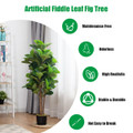 5 Ft Artificial Fiddle Leaf Fig Tree product image