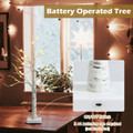 Pre-Lit White Twig Birch Christmas Tree Decor product image