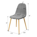 Modern Dining Accent Side Chairs (Set of 4) product image
