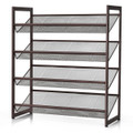 Adjustable Tilt Shoe Rack (3- or 4-Tier) product image