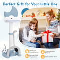 4-in-1 Toddlers Basketball Hoop with Basketball, Soccer, Golf and Ring Toss Games product image