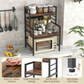 3-Tier Microwave Stand with Storage Shelves  product image