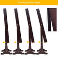 Lockable Mirrored Jewelry Cabinet Armoire Organizer product image