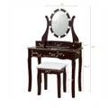 Vanity Table Set with 10 Light Bulbs  product image