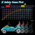 12V Kids Electric Go Kart 7AH Battery-Powered Ride-On Race Toy with Remote Control product image