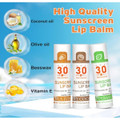 Lip Balm with Sunscreen SPF30 (4-Pack) product image