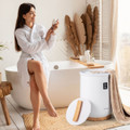 20L Large Heated Towel Warmer with LED Display and Button Control product image