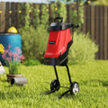 15-Amp Electric Wood Chipper & Shredder - Leaf Mulcher with Wheels product image