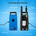 1900-PSI 1.8-GPM Electric Pressure Washer with 4 Quick Connect Nozzles product image