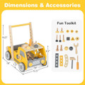 2-In-1 Montessori Wooden Baby Walker  product image