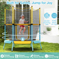 48-Inch Toddler Trampoline with Safety Enclosure Net product image