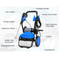 2300-PSI 1.8-GPM Electric Pressure Washer with Wheels & 5 Quick Connect Nozzles product image