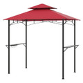 Outdoor Double-Tiered 8 x 5-Foot Grill Gazebo Canopy  product image