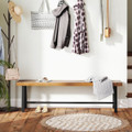 63" Long Outdoor Acacia Wood Bench product image