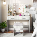 Makeup Vanity Desk with Lighted Mirror product image